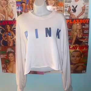 Victoria’s Secret PINK Cropped Long Sleeve